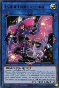 *** EVIL ☆ TWIN KI-SIKIL *** ULTRA RARE MINT 1ST EDITION GEIM-EN015 YUGIOH! - Image 2