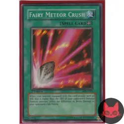 Yugioh Fairy Meteor Crush PSV-E063 Super Rare 1st Edition NM - Image 1
