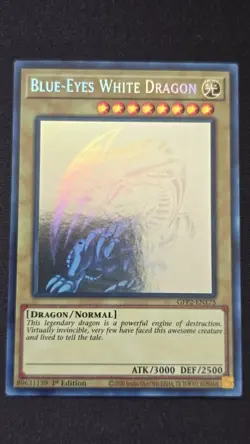 Yugioh! Blue-Eyes White Dragon GFP2-EN175 Ghost Rare 1st Ed - Image 2