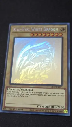 Yugioh! Blue-Eyes White Dragon GFP2-EN175 Ghost Rare 1st Ed - Image 3