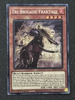 Tri-Brigade Fraktall MP21-EN171 2021 1st Edition Prismatic Secret Rare LP - Image 1