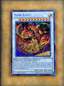 Yugioh Star Eater MP14-EN096 Secret Rare 1st Ed NM - Image 1