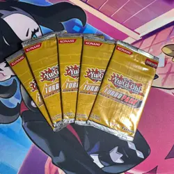LOT OF 5x Yugioh TU08 Turbo Pack 8 Booster Pack SEALED & Untampered - Image 4