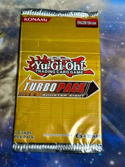 LOT OF 5x Yugioh TU08 Turbo Pack 8 Booster Pack SEALED & Untampered - Image 5