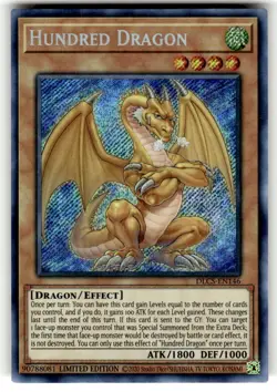 Yu-Gi-Oh! | Hundred Dragon | Secret Rare | Promo | DLCS-EN146 | NM/M - Image 3