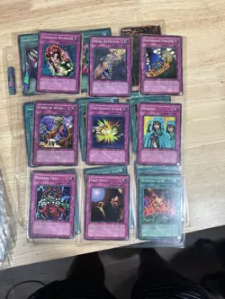 Yu-Gi-Oh! 1996 Binder Sheets With Cards - Image 11