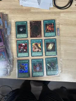 Yu-Gi-Oh! 1996 Binder Sheets With Cards - Image 14
