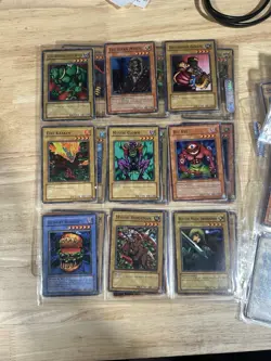 Yu-Gi-Oh! 1996 Binder Sheets With Cards - Image 16