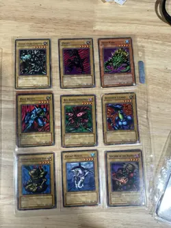 Yu-Gi-Oh! 1996 Binder Sheets With Cards - Image 18