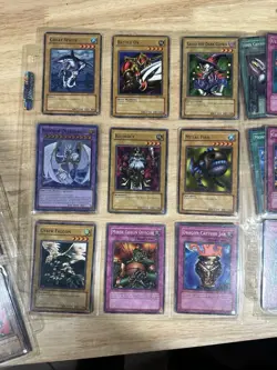 Yu-Gi-Oh! 1996 Binder Sheets With Cards - Image 9