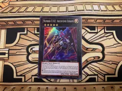 Number C102: Archfiend Seraph PRIO-EN044 1st Super Rare LP Yugioh Card - Image 4