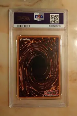 Yu-Gi-Oh 2003 Red-Eyes Black Dragon PSA 9 MINT SDJ-001 Unlimited Ultra Rare! - Image 4
