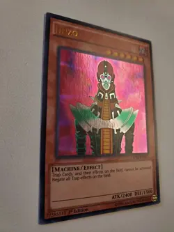 Jinzo DUSA-EN045 Ultra Rare Yugioh Card 1st Edition Near Mint Duelist Saga 2017 - Image 2