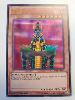 Jinzo DUSA-EN045 Ultra Rare Yugioh Card 1st Edition Near Mint Duelist Saga 2017 - Image 5