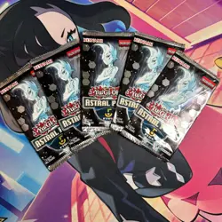 Lot of 5 Packs Yugioh AP05 Astral Pack 5 Booster Pack SEALED & Untampered - Image 4