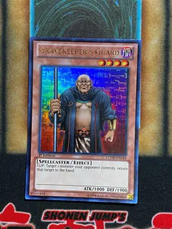 Yugioh Gravekeeper’s Guard LCYW-EN184 Ultra Rare 1st Ed LP - Image 1