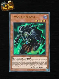 Yu-Gi-Oh Exodia Necross DCR-EN020 Dark Crisis 25th Anniversary Ultra Rare 2023 - Image 1