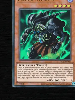 Yu-Gi-Oh Exodia Necross DCR-EN020 Dark Crisis 25th Anniversary Ultra Rare 2023 - Image 5