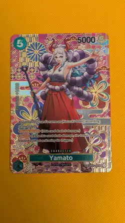 ONE PIECE Card Game Awakening of the New Era - Yamato (SP Parallel) OP01-121 SEC - Image 1