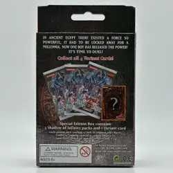 YUGIOH SHADOW OF INFINITY SPECIAL EDITION 2006 (3 BOOSTERS PACKS) NEW! - Image 2