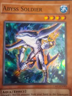 Abyss Soldier (Capsule Monster Coliseum) CMC-EN001 Super Rare NM Limited - Image 7