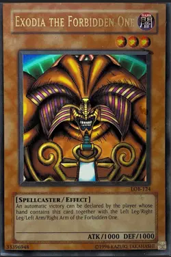 Exodia the Forbidden One LOB-124 The Legend of Blue Eyes White Dragon - Image 1