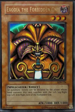 Exodia the Forbidden One LOB-124 The Legend of Blue Eyes White Dragon - Image 2