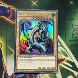 Yugioh! Blue-Eyes White Dragon LDS2-EN001 Ultra Rare 1st Edition NM - Image 3