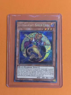 DUAD-EN005 Lunalight Gold Leo - Secret Rare Card 1st Edition - Image 1