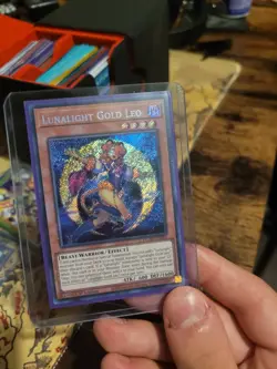 DUAD-EN005 Lunalight Gold Leo - Secret Rare Card 1st Edition - Image 1