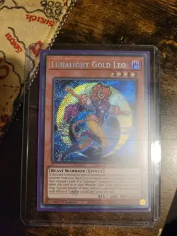 DUAD-EN005 Lunalight Gold Leo - Secret Rare Card 1st Edition - Image 2