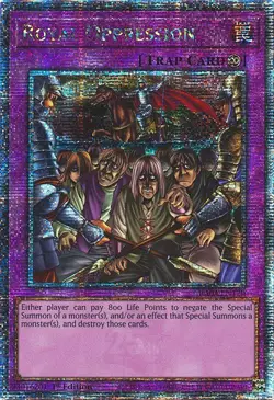 Royal Oppression (Quarter Century Secret Rare) RA04-EN120 Quarter Century Stampede 1st Edition - Image 1