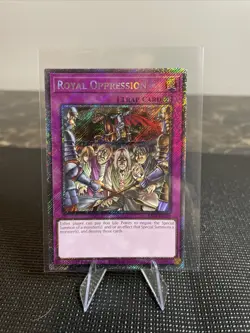 Royal Oppression (Quarter Century Secret Rare) RA04-EN120 Quarter Century Stampede 1st Edition - Image 4