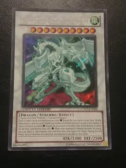 Yu-Gi-Oh! SECRET RARE HOLO CARD SHOOTING STAR DRAGON CT07-EN004 NM - Image 1