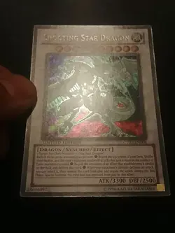 Yu-Gi-Oh! SECRET RARE HOLO CARD SHOOTING STAR DRAGON CT07-EN004 NM - Image 2