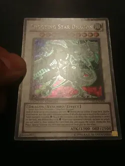 Yu-Gi-Oh! SECRET RARE HOLO CARD SHOOTING STAR DRAGON CT07-EN004 NM - Image 5
