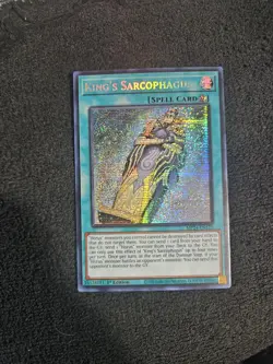 Yu-Gi-Oh! King's Sarcophagus MP24-EN125 Prismatic Secret Rare - Image 3