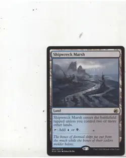 Shipwreck Marsh 267 Innistrad Midnight Hunt MTG Magic Card x1 1x Single - Image 1