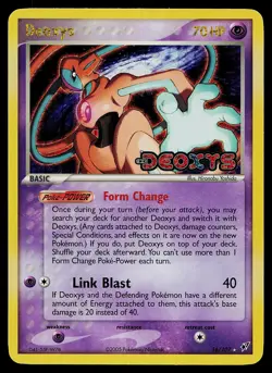 Pokemon Card - Deoxys (Normal Forme) Deoxys 16/107 Reverse Holo Stamped - Image 1