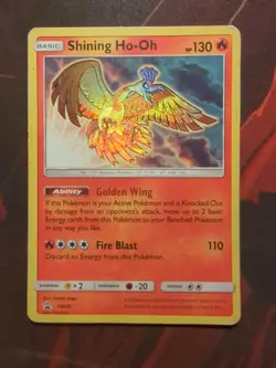 Shining Ho-Oh SM70 Promo Ultra Rare Shiny Shining Legends Set PokÃ©mon Card - Image 1