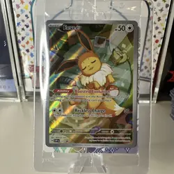 Eevee 173 Pokemon TCG Prismatic Evolutions Scarlet & Violet Promo Card SEALED - Image 1