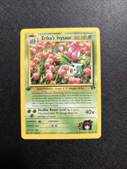 PokÃ©mon TCG Erika's Ivysaur Gym Challenge, 1st Edition Uncommon Card 41/132 - Image 1