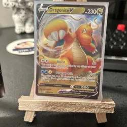 Dragonite V SWSH154 Promo Jumbo Card and Standard Size - Image 2