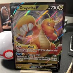 Dragonite V SWSH154 Promo Jumbo Card and Standard Size - Image 3