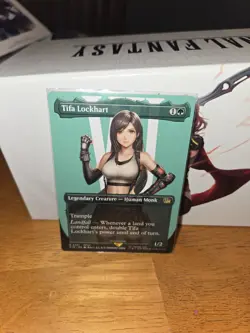 Tifa Lockhart (Borderless) R #391 MTG Final Fantasy RARE FIN FF7 FFVII FULL - Image 1