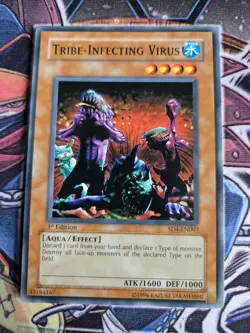 Tribe-Infecting Virus SD4-EN007 Common 1st Edition Near Mint NM Yugioh - Image 1