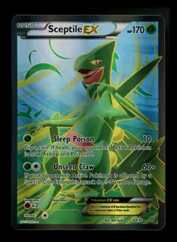 Sceptile EX 84/98 XY Ancient Origins 2015 Full Art Holo Rare PokÃ©mon Card TCG - Image 1