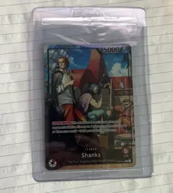 SHANKS One Piece TCG July 2025 Promo PSA Magazine Limited Edition. Sealed Card! - Image 1