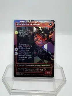 MTG Final Fantasy English Clive, Ifrit's Dominant Borderless 0385 Foil - Image 2