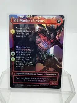 MTG Final Fantasy English Clive, Ifrit's Dominant Borderless 0385 Foil - Image 3